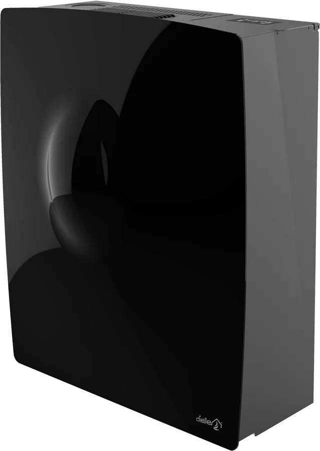 Dielle Bump mit schwarzer Glasfront