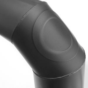 RR gussgrau Ø150mm Bogen-Set geschweißt/eckig
