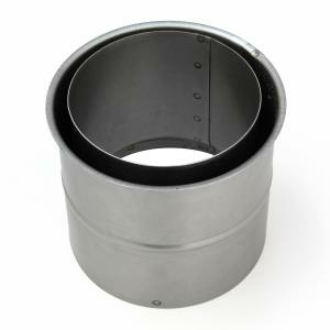 RR gussgrau Ø150mm Bogen-Set geschweißt/eckig