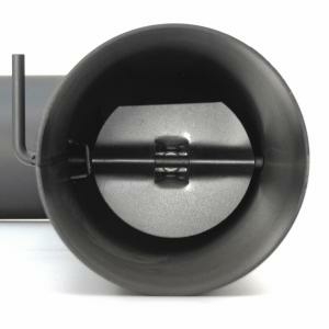 RR gussgrau Ø150mm Bogen-Set geschweißt/eckig