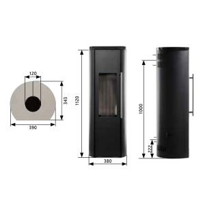 Novaline Picco XT Kaminofen