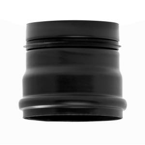 RR Pellets schwarz Ø80 Ofenanschlussstück 2x Dichtung