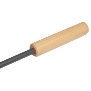 Raik Kaminbesteck 3-teilig GUSTAV, anthrazit mit Holzgriffen