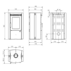 La Nordica Ester BII Naturstein
