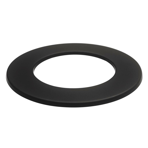 RR schwarz Ø150mm Wandrosette 5cm