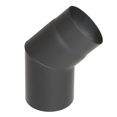 RR gussgrau Ø150mm Bogen 45° ohne Tür