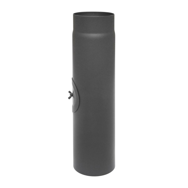 RR gussgrau Ø150mm L: 500mm Zugregulierung