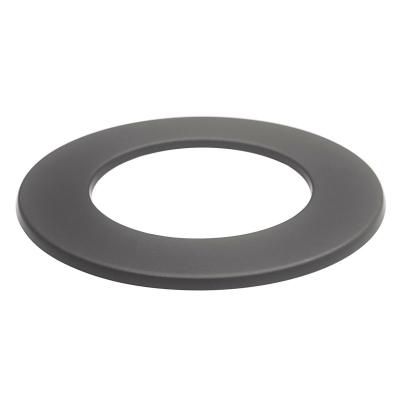 RR gussgrau Ø150mm Wandrosette 3cm
