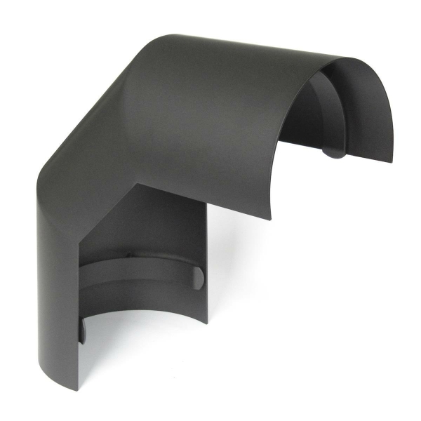Thermoschild gussgrau für 3teiligen Bogen 90° Ø150mm