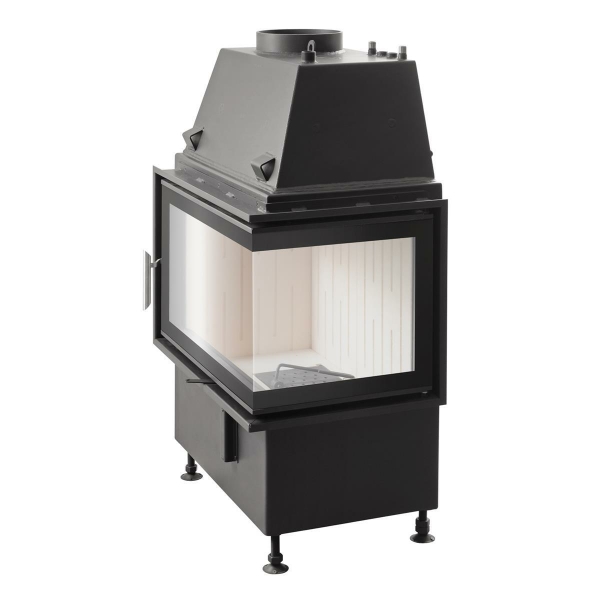 Schmitzker No2, Wasserführender Kamineinsatz, 10 kW Rechts