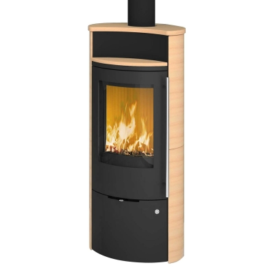 Caldera II Compact Stahl schwarz/ Verkleidung Caffe Latte