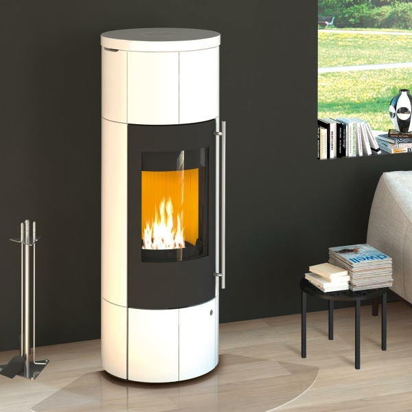 Pacaya Compact AH Sockelhöhe 330 mm, mit Warmhaltemodul 330 mm, Keramik schneeweiß