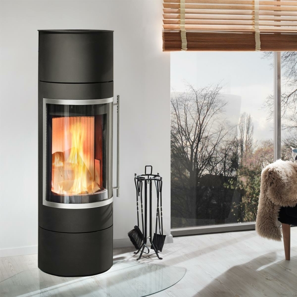 Pular PowerBloc! Compact 5kW Stahl schwarz Dekorrahmen verchromt