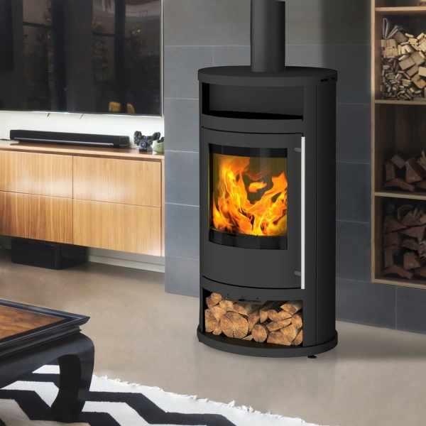 Salado Compact 6kW Stahl schwarz