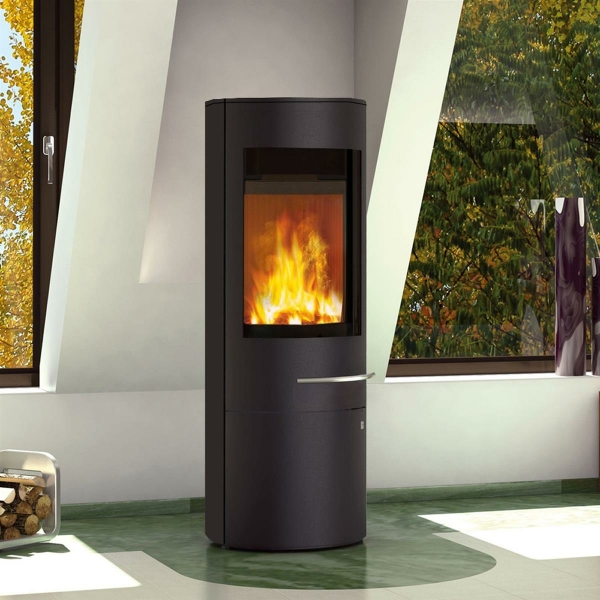 Tacora Compact Stahl schwarz, mit Stangengriff