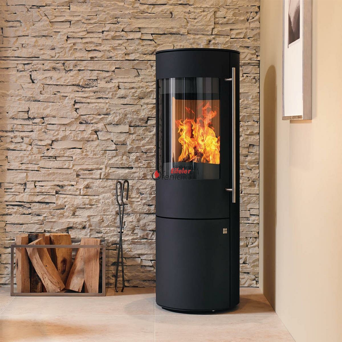 Tipas Compact III Stahl schwarz/ Keramikverkleidung schneeweiß, Glasf