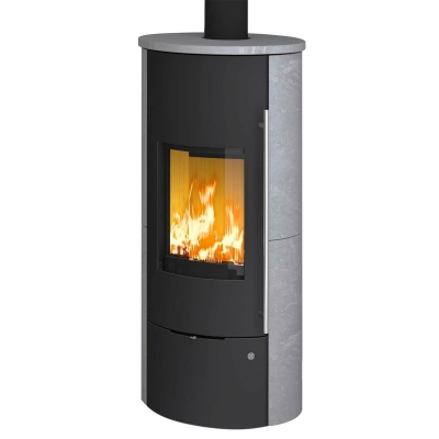 Tolima Aqua II Compact Stahl schwarz/ Naturstein
