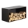Holzregal links für Alegre/ Osorno