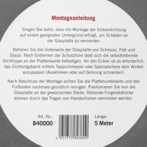 Raik Silikon-Glasplattendichtung 5m