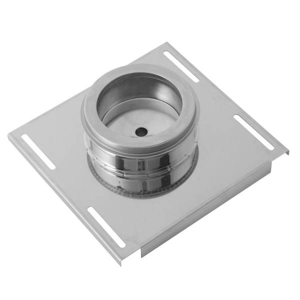 DW Ø131 MSDC-D Basisplatte zur Wandkonsole  für WA bis 500 mm