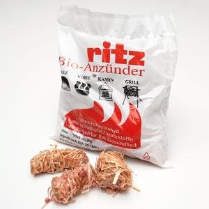 RITZ Bio-Kaminanz&uuml;nder Gro&szlig;karton mit 325 St&uuml;ck (25 Beutel &agrave; 13 St&uuml;ck)