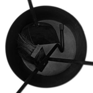 Raik Kaminbesteck 3-tlg EDGAR, schwarz mit Edelstahlgriffen