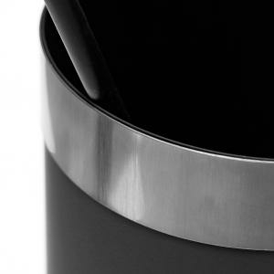 Raik Kaminbesteck 3-tlg EDGAR, schwarz mit Edelstahlgriffen