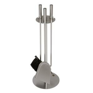 KAMINBESTECK EDELSTAHL GEBÜRSTET