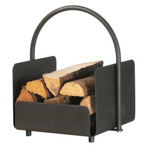 Holzkorb Anthrazit 51,5 cm