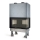 La Nordica Monoblocco 800 Angolo DX Stahl Schwarz