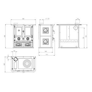 Kleining Rosetta Sinistra Bll Naturstein
