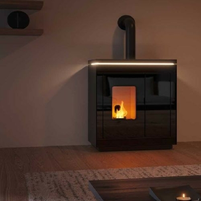 Epana 6kW Glas schwarz