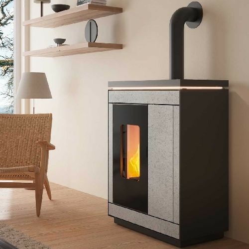 Epana 6kW Naturstein Serpentin