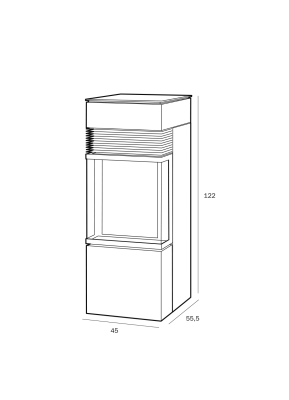 Dielle Maestrale Glass 8-12 kW
