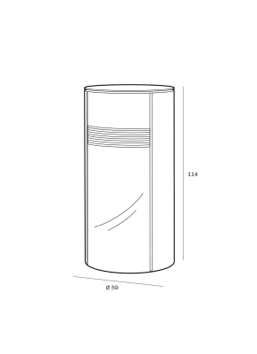 Dielle Round 6-12 kW Pelletofen