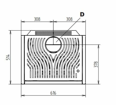 Ghibli Wood Tube Kaminofen
