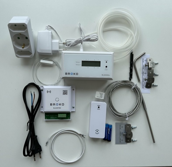 BL220GBP Komplett-Set Gemischtbelegung Pellet-Naturzug