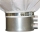 Pelletsilo Mini silos24 inkl. Absaugtopf, Schutzgitter, Deckel und 20m Schlauch