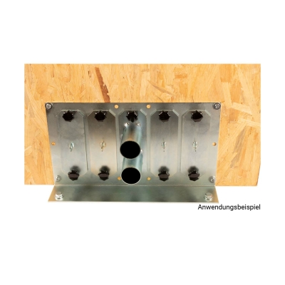 Manuelle Umschalteinheit für 5 Saugsonden