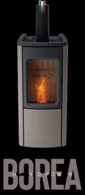 Dielle Borea Hybridofen B10 Stahl Schwarz-10 kW