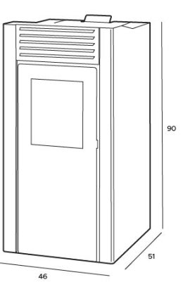 ERA Peletofen  by Dielle  6-10 kW