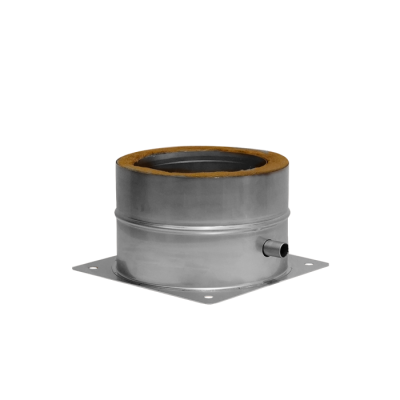 Standardset für Festbrennstoff Ablauf seitlich/unten Höhe ca. 5,0 m