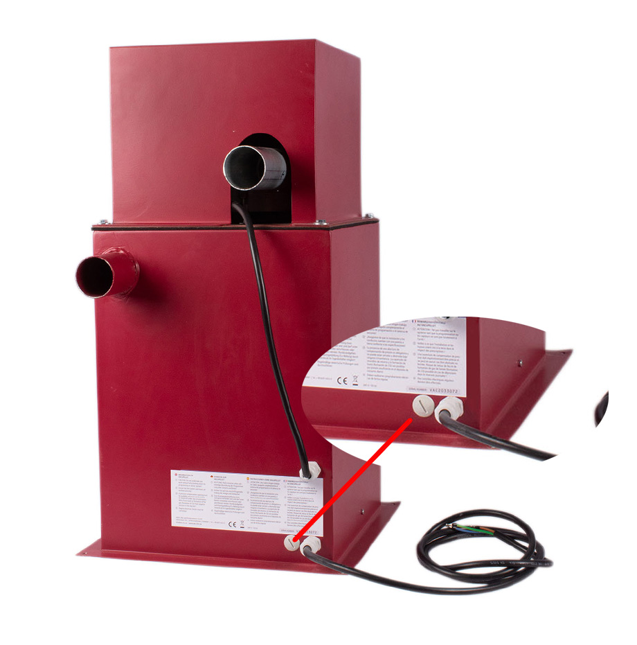 Pelletsauger VACUPELLET – externes Saugsystem