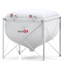 Pelletsilo Standard mit Stahlgestell