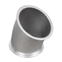 Pellet-Rohrbogen DN 100 mit Bördelrand