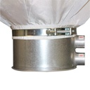 Mini-Silo-Komplettset 600 l mit 10 m Förderschlauch
