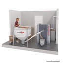 Auflagegitter 850 x 350 mm für Mini-Silos