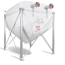 Pelletsilo Flexilo von A.B.S. mit Stahlgestell