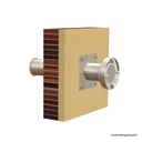 Wandflanschplatte 2-teilig DN 100