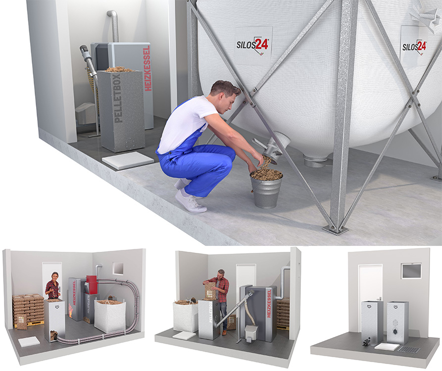 Pelletbox A.B.S. 200 l